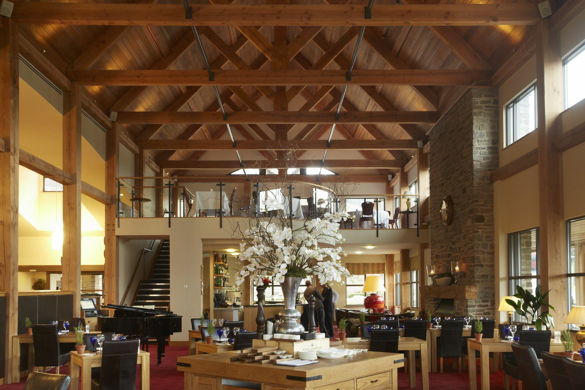 The Celtic Manor Resort Newport  Exterior photo The interior of the restaurant